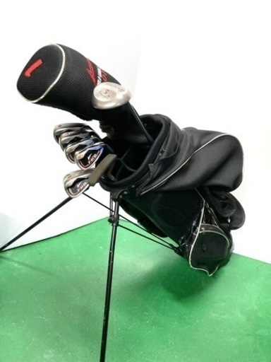【SOLD OUT！】◆WOLD EAGLE ワールドイーグル等◆ゴルフクラブ セット＋ 純正スタンド型キャディバッグ付き