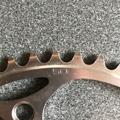 【代引郵送可】未使用　DURA-ACE　チェーンリング　50Tの画像