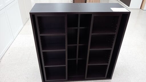 特別値引き★ジモティ割あり★  本棚 ブラウン H92×D29.5×W90 クリーニング済み TJ2715