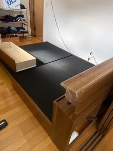 ダブルベット　マットレス付