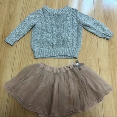 女の子80 洋服7枚セット　の画像