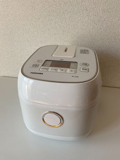 東芝 炊飯器 ホワイトTOSHIBA RC-5XN