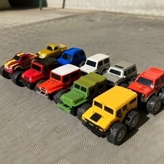 チョロQ？　SUV10個セットの画像