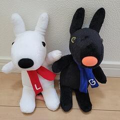 (４)リサとガスパール　ぬいぐるみ
