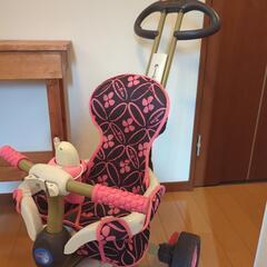 三輪車　手押し付　スマートトライクの画像