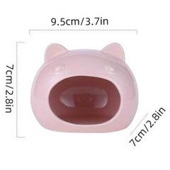 【お取引中】熱湯消毒済み ハムスター用品(お家、トイレ、餌入れ)の画像