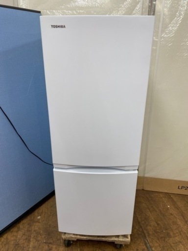 ⭐期間限定の特別値下げ！！I648 ? ジモティー限定価格！ 2022年製♪ TOSHIBA 冷蔵庫 (153L) ⭐ 動作確認済 ⭐
