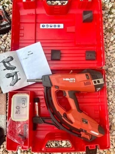 ヒルティGX３ガス銃　ガス缶ピンセット