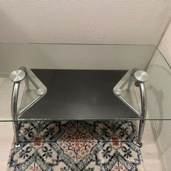 【11/26まで】ガラス・アンティークテーブルの画像