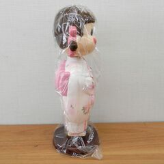 不二家 ペコちゃんお楽しみ袋 不二家のペコちゃん人形 首ふり着物人形 白 FUJIYA 札幌 西区 西野の画像