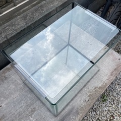 商談中★中古★水槽 400×280×330 曲げガラス 蓋付きの画像