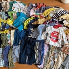 【男児90㎝】服82枚まとめ売りの画像