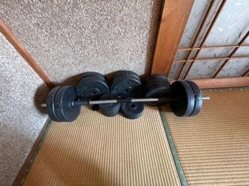 ダンベル、バーベルセット