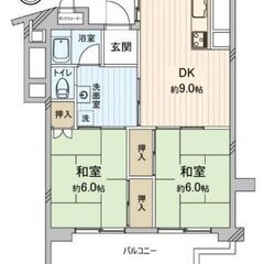 💘🌞4路線4駅利用可能🌞💘１１階建て７階部分の２ＤＫマンション🎶🎶