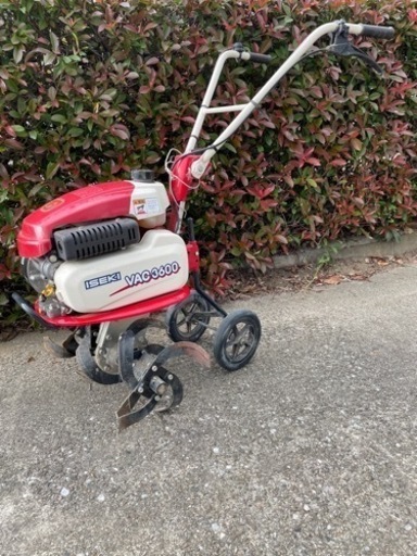 《受け渡し予定者決定》11/11お渡し【仮ジャンク】耕運機　ISEKI VAC3600