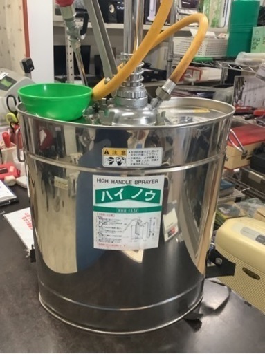 人力噴霧機 手動式ハイノウ 2型【13.5Lタンク】　リサイクルショップ宮崎屋　佐土原店24.7.23F