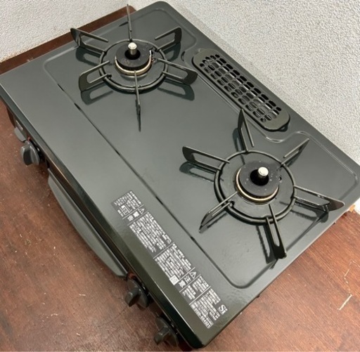 お引取り限定 美品 23年製 リンナイ LPガス用コンロ 2口ガステーブル