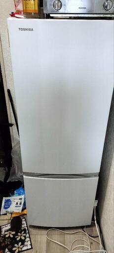 美品　東芝冷凍冷蔵庫　GR S17BS W 170L 2ドア