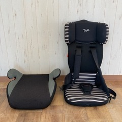日本育児のチャイルドシートとリーマンジュニアシート　中古品　２つセット