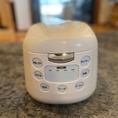 4合炊き炊飯器【ROOMMATEコンパクト炊飯ジャー】