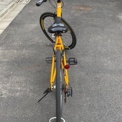 ハマー（黄色）クロスバイク（取引成立致しました）の画像