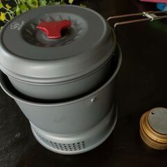 BULIN 多機能アルコール・ガソリンストーブ・鍋セット 屋外キャンプ用多目的ストーブアルコール炉 BL100-Q1の画像