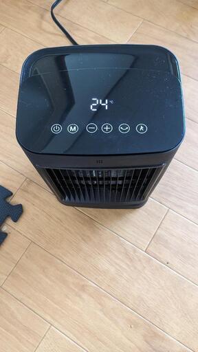 値下げ　セラミックファンヒーター　通電確認のみ