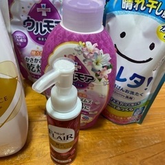 柔軟剤 洋服用洗剤 入浴剤の画像