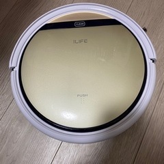 【未使用備品付属】ILIFE V5s Pro ロボット掃除機 水拭き 乾拭き両対応  静音&強力清掃 ゴールド V5s proの画像