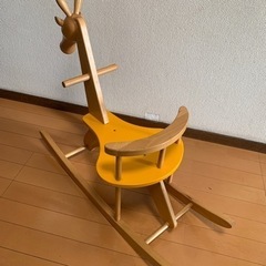 木製　木馬　クリスマスやインテリアにも！の画像