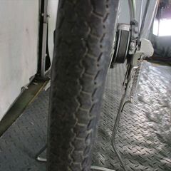 Ｄ124　★限定特価　整備済み★ブリヂストン　アルベルトファイン　シルバー★ 中古自転車 【27インチ 】の画像