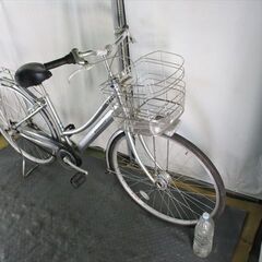 Ｄ124　★限定特価　整備済み★ブリヂストン　アルベルトファイン　シルバー★ 中古自転車 【27インチ 】の画像