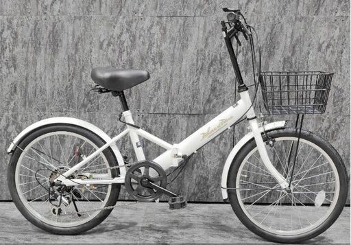 20インチ折り畳み自転車 ６段変速　軽快！