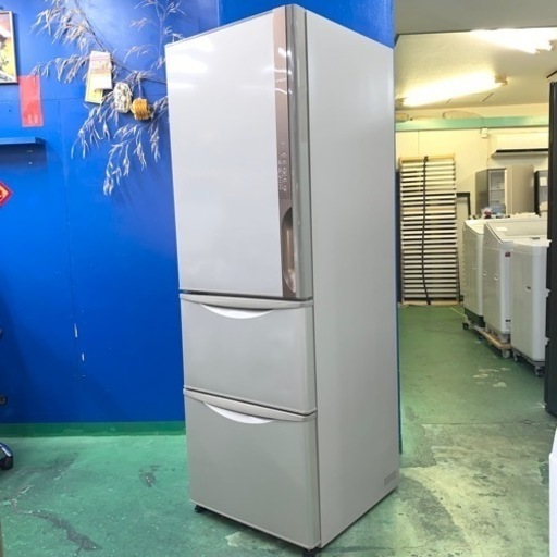 ⭐️HITACHI⭐️冷凍冷蔵庫　2018年375L自動製氷　大阪市近郊配送無料