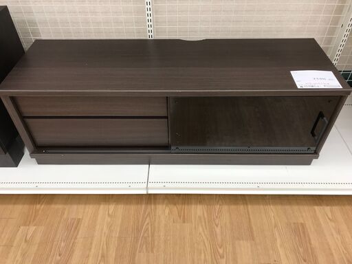 ★ジモティ割あり★  TV台 ブラウン H120.5×W40×D38 クリーニング済み KJ3449