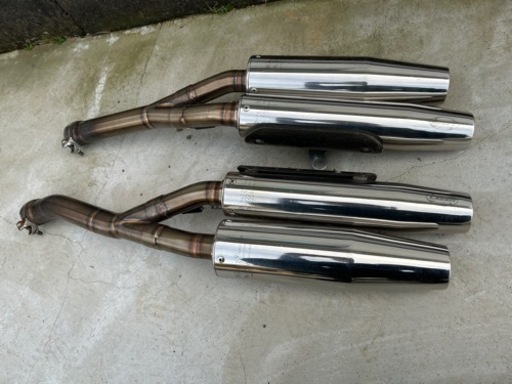 ハヤブサ 隼 スリップオンマフラー LASER レーザー