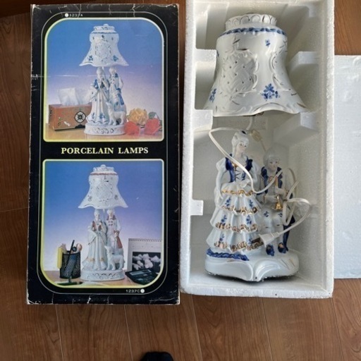 陶器ランプ