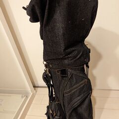[お取引中] 19golf ゴルフバッグ (ジーンズ生地、ブラック)