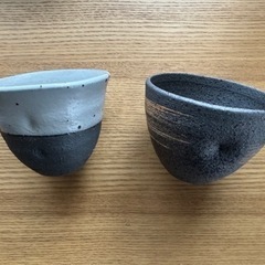 信楽焼カップ　2個組