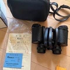 昭和レトロな双眼鏡の画像