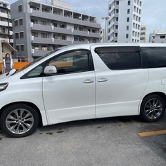 アルファード 後期 車検付きの画像