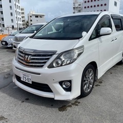 アルファード 後期 車検付きの画像
