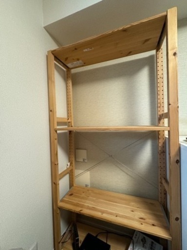 【早い者勝ち！】IKEA 人気商品 パイン材 オープンラック