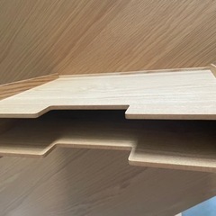 【決定しました】無印良品　木製書類整理トレーの画像