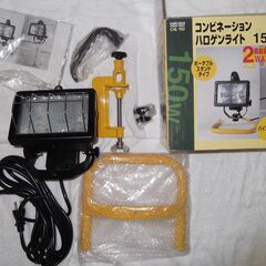 投光器②　ハロゲンライト