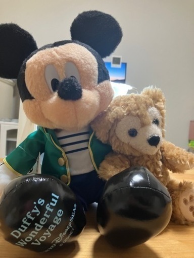 ミッキー&ダッフィのぬいぐるみ