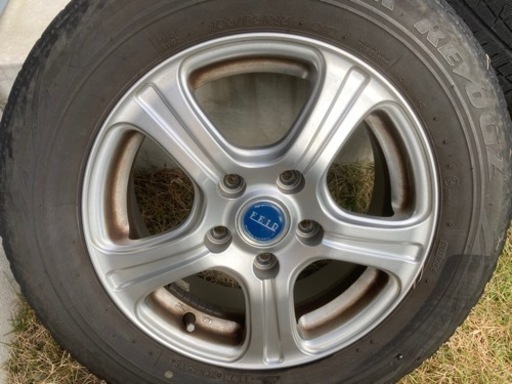 スタッドレスタイヤ　ホイール付き　4本セット　195 65 15 VOXY 195/65/R15 スタッドレスタイヤホイール付 15インチ VOXY
