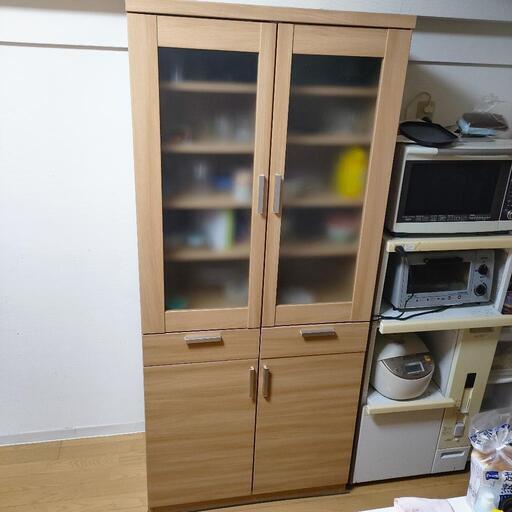 食器棚 カップボード (180.5×80×45)