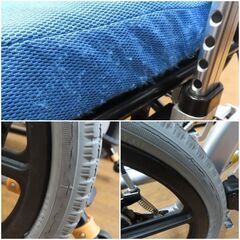 ♪松永製作所/マツナガ 介助用車椅子 マイチルト コンパクト3D MH-CR3D リクライニング 札幌♪の画像