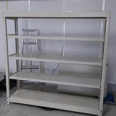 太陽設備スチールラック耐荷重300キロ 高さ1800幅1850奥行450